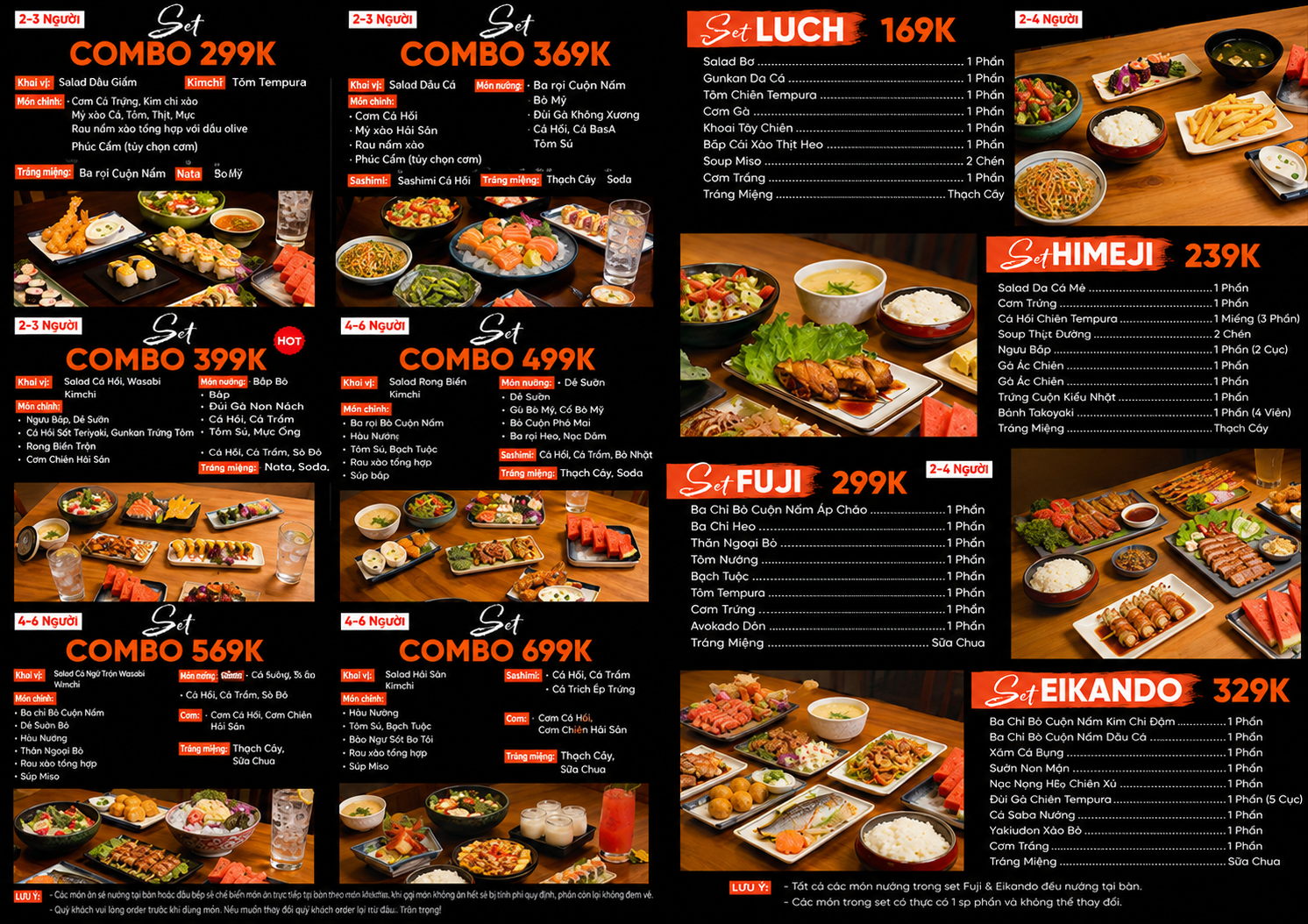 Menu Combo
